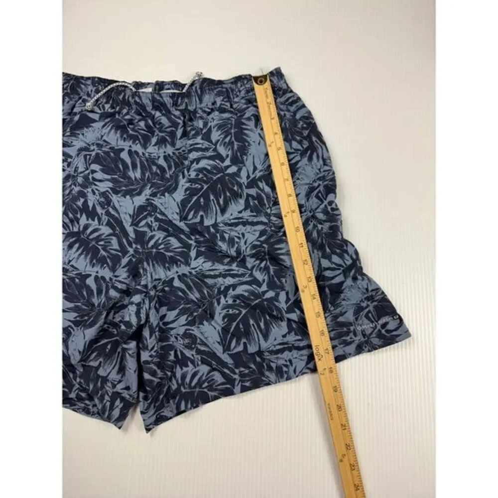 Columbia Men's‎ Tropical Leaf Print Swim Shorts Beach Summer Trunks XXL